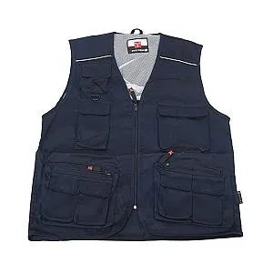 Imagen de Chaleco de trabajo en color azul