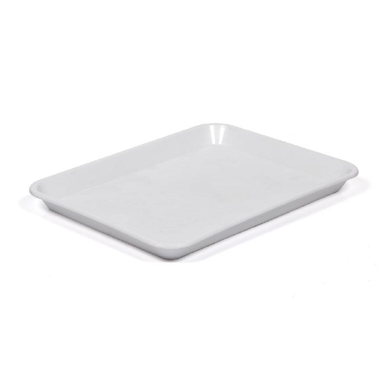 Bandeja blanca plana 280mm