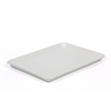 Bandeja blanca plana 380mm