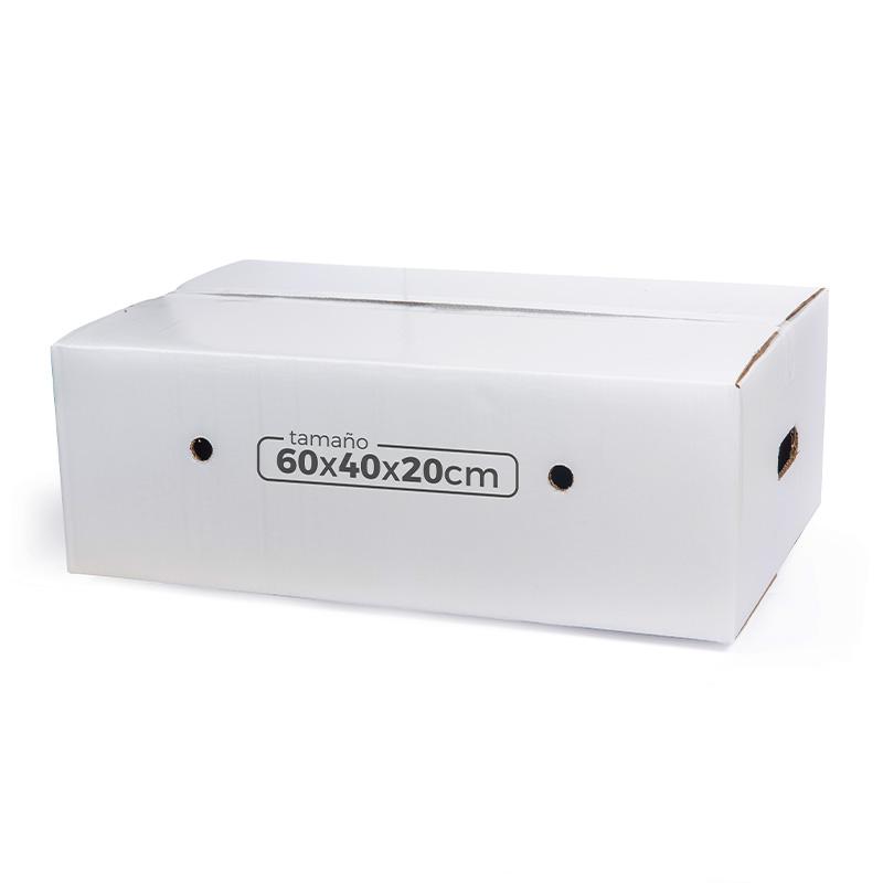 Imagen de Cajas de Cartón Grandes Blancas (60x40x20)