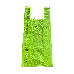 Bolsa compostable de frente