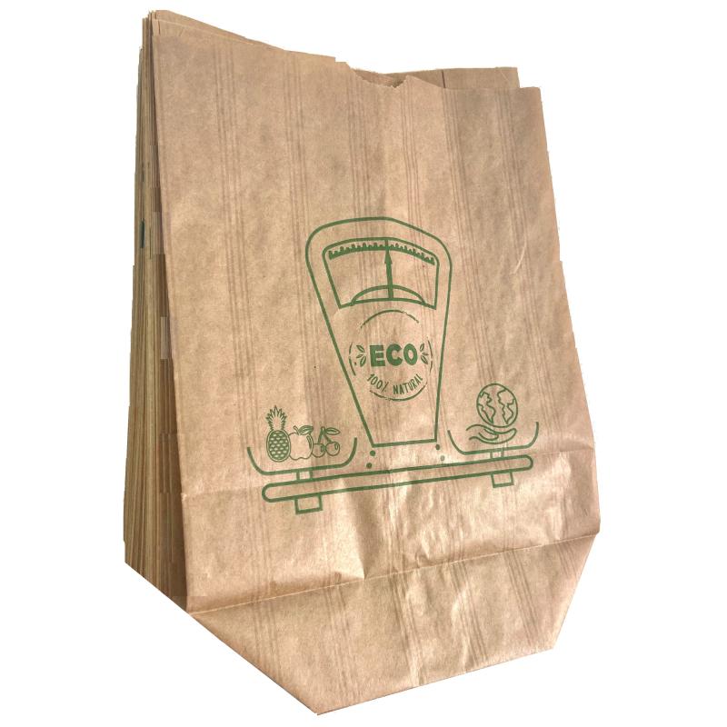 Bolsa papekraft estampada
