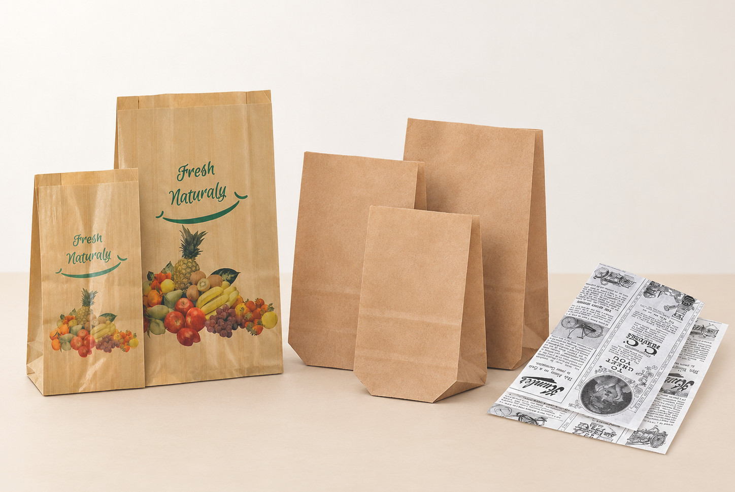 Nuevas Bolsas de Papel
